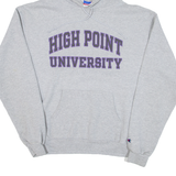 CHAMPION High Point University Mens Grey Hoodie USA M