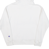 CHAMPION Mens White Hoodie XS