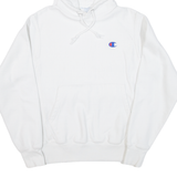 CHAMPION REVERSE WEAVE Mens White Hoodie S
