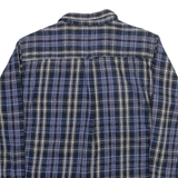 FIELD & STREAM Mens Shirt Blue Check Long Sleeve XL