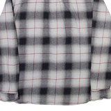 LEVI'S Mens Shirt Grey Check Long Sleeve M