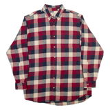 REDHEAD Mens Shirt Red Check Long Sleeve XL