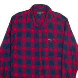 DIESEL Mens Shirt Red Check Long Sleeve XL