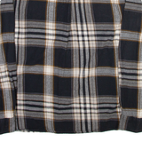 LEVI'S Mens Shirt Grey Plaid Long Sleeve L