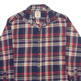REDHEAD Mens Shirt Blue Plaid Long Sleeve M