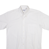 CINTAS Mens Plain Shirt White S