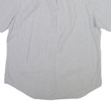 RALPH LAUREN Mens Shirt Grey Striped XL