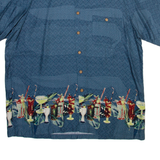 IMPRINTS Mens Shirt Blue Diamond XL