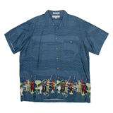 IMPRINTS Mens Shirt Blue Diamond XL