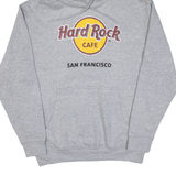 HARD ROCK CAFE San Francisco Mens Grey Hoodie USA M