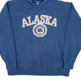 POLAR Los Gatos Football Mens Blue Hoodie USA L