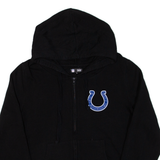 NFL Indianapolis Colts Womens Black Hoodie Full Zip USA XL