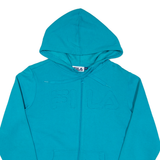 FILA Womens Blue Hoodie Full Zip L