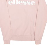 ELLESSE Womens Sweatshirt Pink Crewneck UK 8