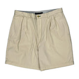 Tommy Hilfiger Chino Shorts - 34W 7L Beige Cotton