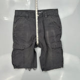 Carhartt Cargo Shorts - 32W 11L Grey Cotton Blend