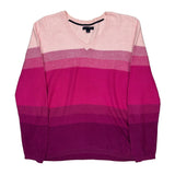 Tommy Hilfiger Jumper - Large Purple Cotton