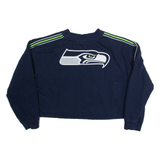NFL Seahawks Womens Sweatshirt Blue USA XL