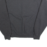 CHAMPION Womens Sweatshirt Grey USA S