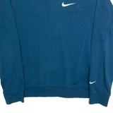 NIKE Mens Sweatshirt Blue M