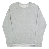 CALVIN KLEIN Mens Sweatshirt Grey S