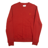 FARAH Womens Sweatshirt Orange S