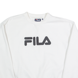 FILA Womens Sweatshirt White XS