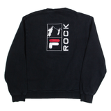FILA Mens Sweatshirt Black M