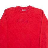 FILA Womens Sweatshirt Red L