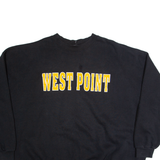 FILA West Point Mens Sweatshirt Black USA M