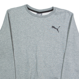 PUMA Mens Sweatshirt Grey S