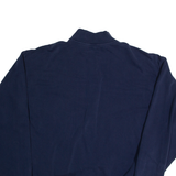 NIKE Bellevue Mens Sweatshirt Blue 1/4 Zip XL