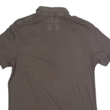 ALL SAINTS Mens Polo Shirt Brown M