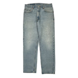 Levis 505 Jeans - 32W 30L Light Wash Cotton