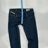 Diesel Skinny Matic Jeans - 29W UK 8 Dark Wash Cotton