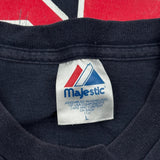 Red Sox Majestic Mlb T-Shirt - Large Navy Cotton