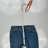 Levis 550 Jeans - 35W US 14 Blue Cotton