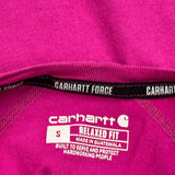 Force Carhartt T-Shirt - Small Purple Cotton