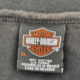 Whitt'S Harley-Davidson Manassas, Virginia Harley Davidson Graphic Long Sleeve T-Shirt - XL Black Cotton