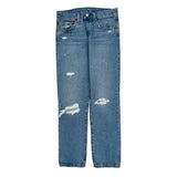 501 Levis Jeans - 29W 28L Blue Cotton