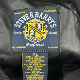 Texas Hold 'Em Steve And Barrys Graphic Varsity Jacket - XL Black Acrylic