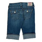 True Religion Denim Shorts - 28W US 2 Blue Denim
