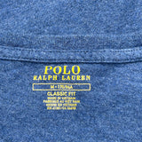 Polo By Ralph Lauren T-Shirt - Medium Blue Cotton