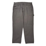 Dickies Carpenter Trousers - 36W 31L Grey Cotton