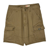 Wrangler Cargo Shorts - 34W 10L Khaki Cotton