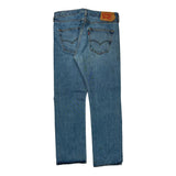 501 Levis Jeans - 34W 28L Blue Denim
