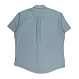 Tommy Hilfiger Short Sleeve Shirt - 2XL Blue Cotton