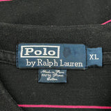 Polo By Ralph Lauren Striped Polo Shirt - XL Red Cotton