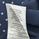 Lee Short Sleeve Shirt - Large Navy Cotton