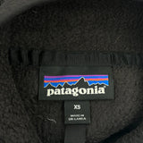 Patagonia Fleece Vest - XS Black Polyester